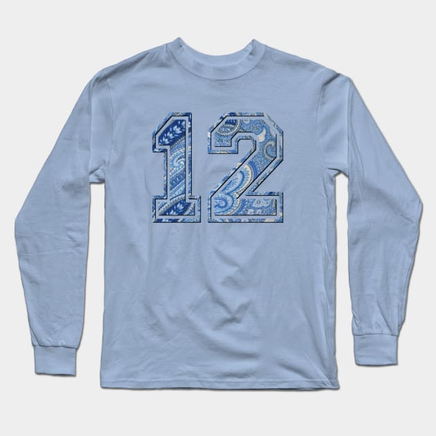 12 Man Long Sleeve T-Shirt by chriswig